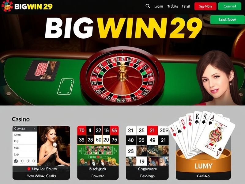 Welcome to bigwin29.com, your premier destination for online Gambling Games. Explore exclusive bonuses, play Live Dealer and Slots, join Poker Tournaments, and discover why bigwin29 is the top choice for real-money gaming. New players can Sign Up Now and claim their Welcome Offer!